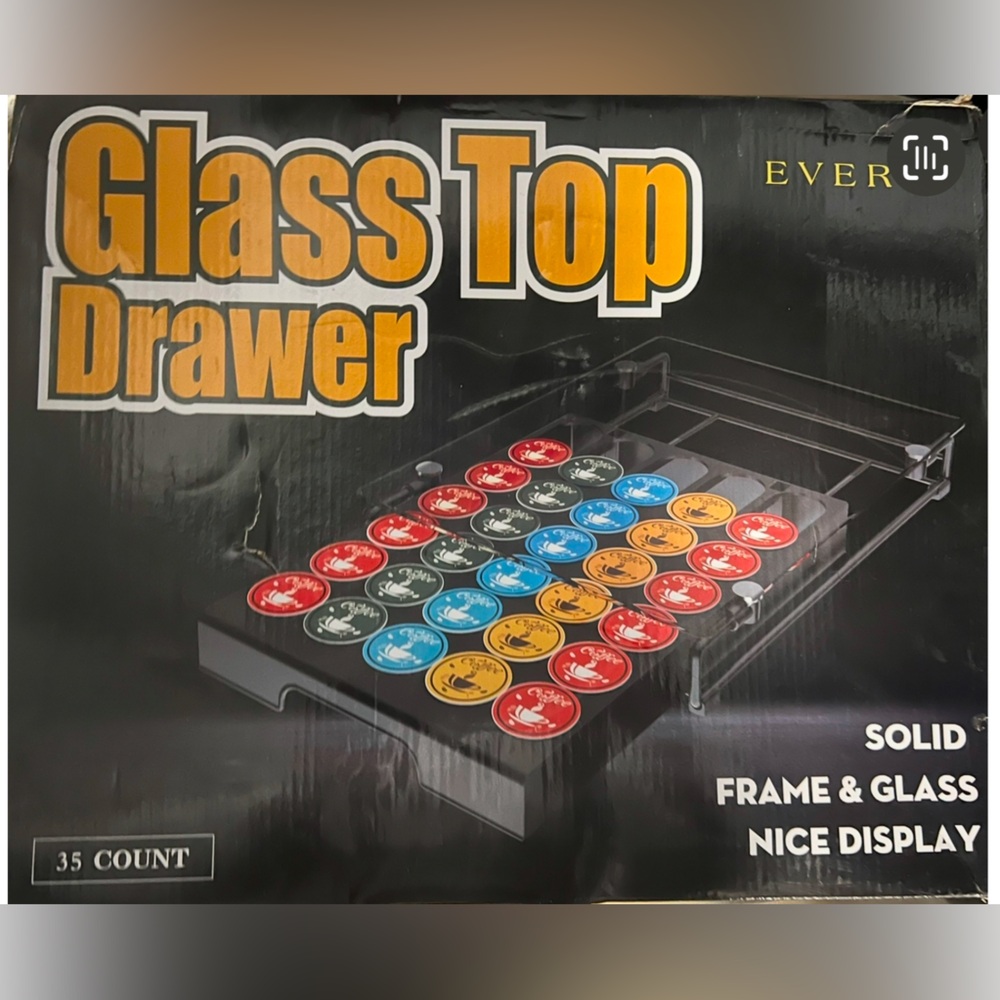 Coffee pods table topper